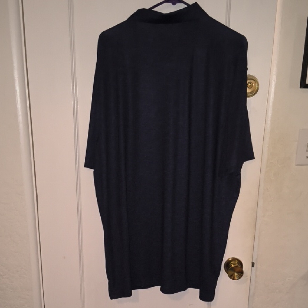 NWT Callaway | Navy Polo with Striped Design - Picture 4 of 4
